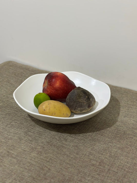 Large Porcelain wavy Dish Bowl styl14 - Diqqawi Plates