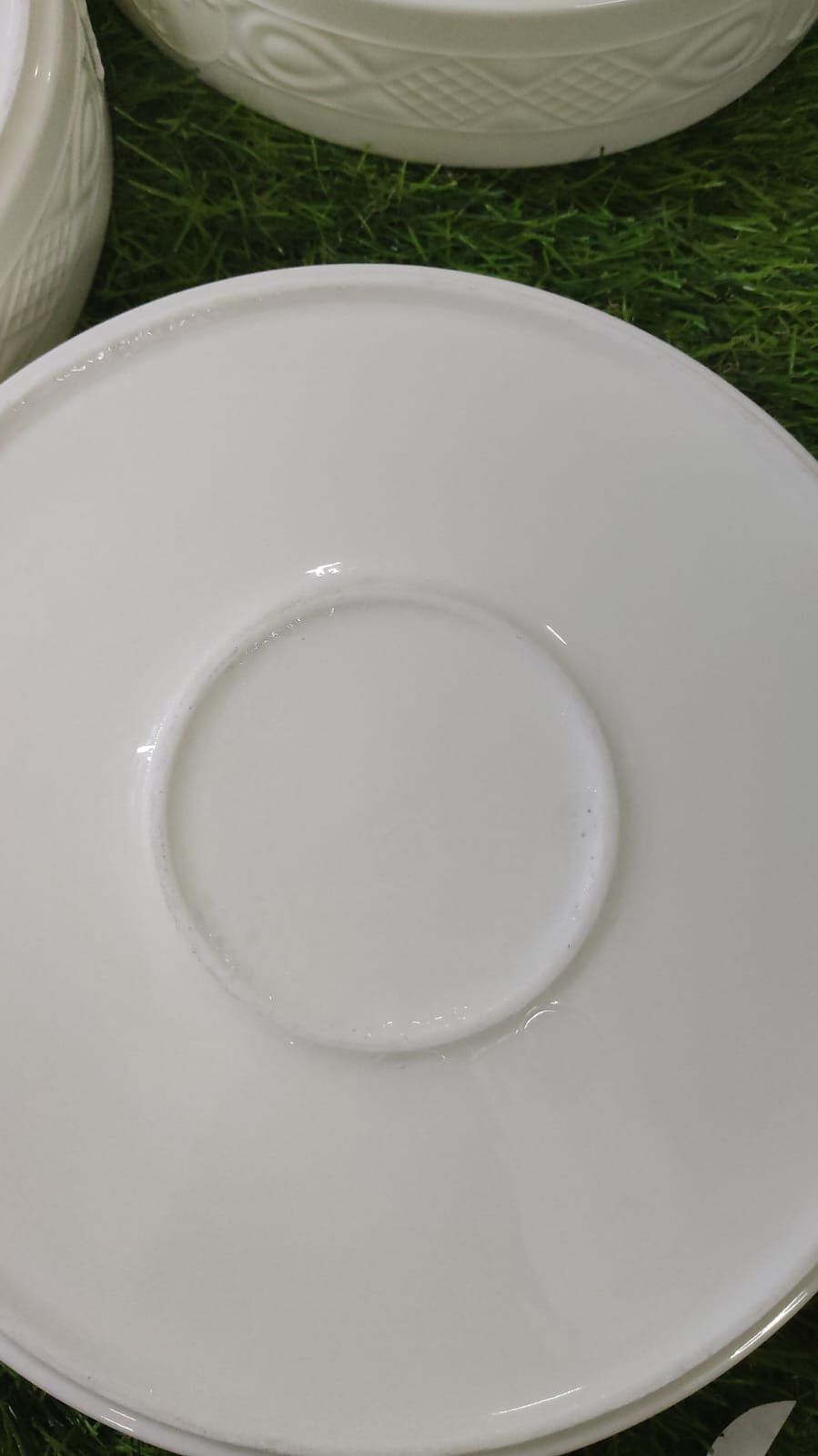 Luxury Large Porcelain Dish Bowl 25cm - Diqqawi Plates