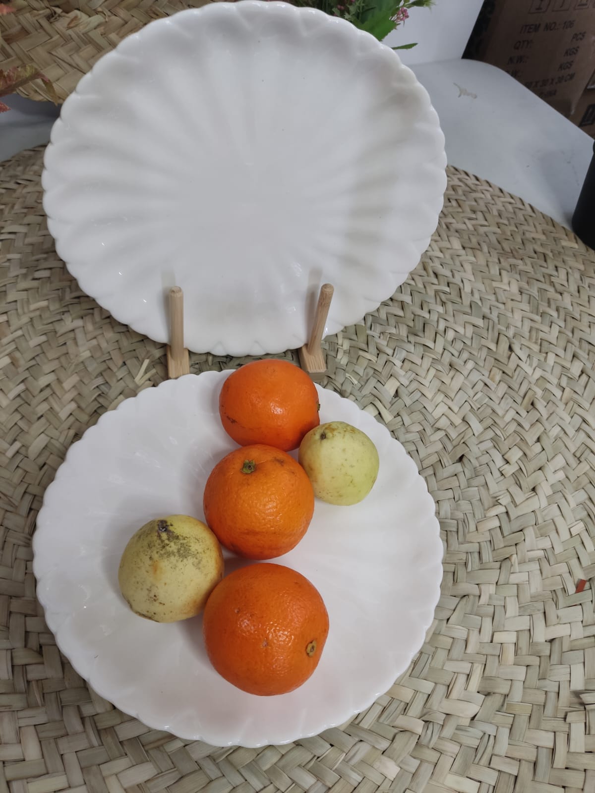 Luxury large Serving & dinning plate 25cm - Diqqawi Plates