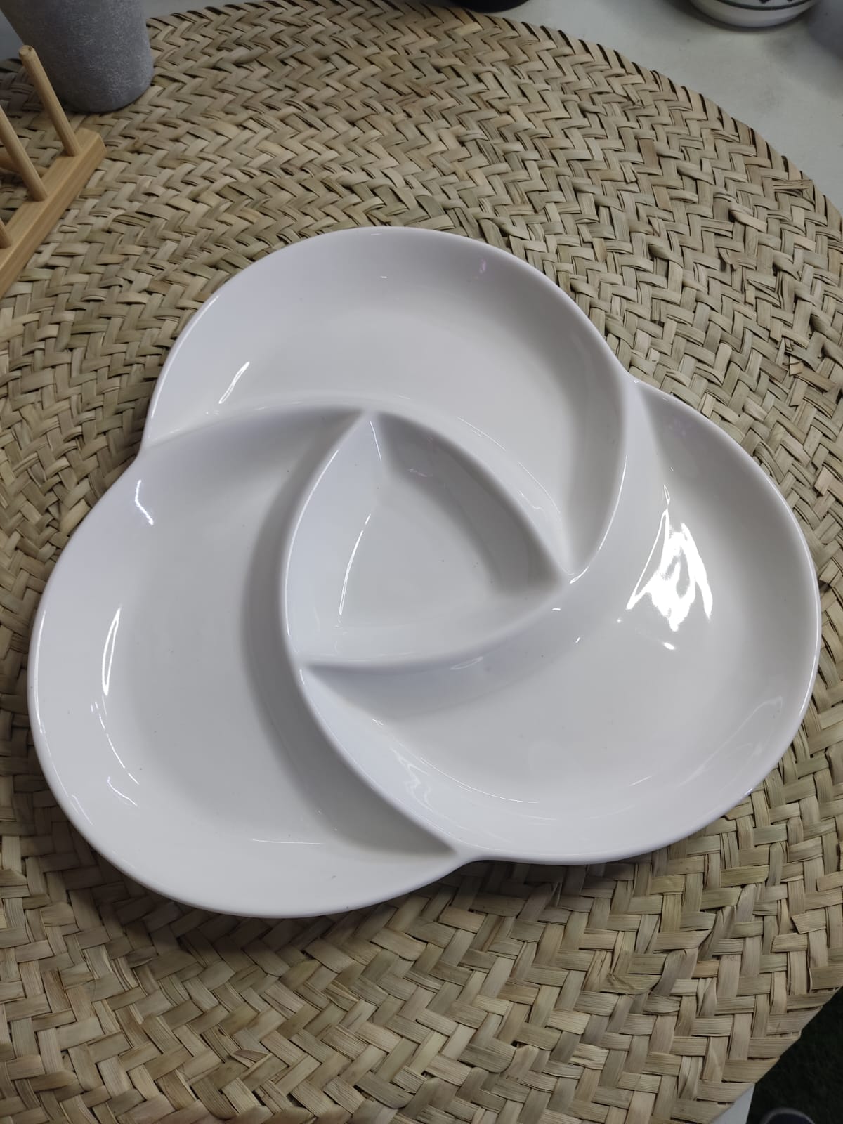 Extra Large Divider Plate (4 compartments) - Diqqawi Plates