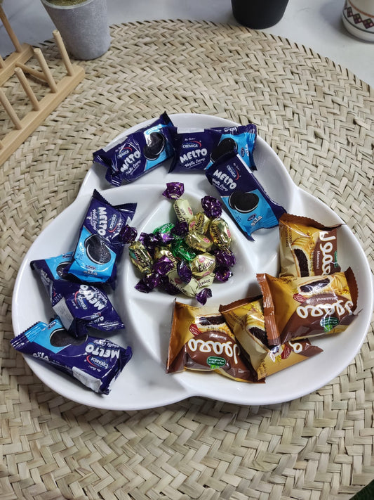 Extra Large Divider Plate (4 compartments) - Diqqawi Plates