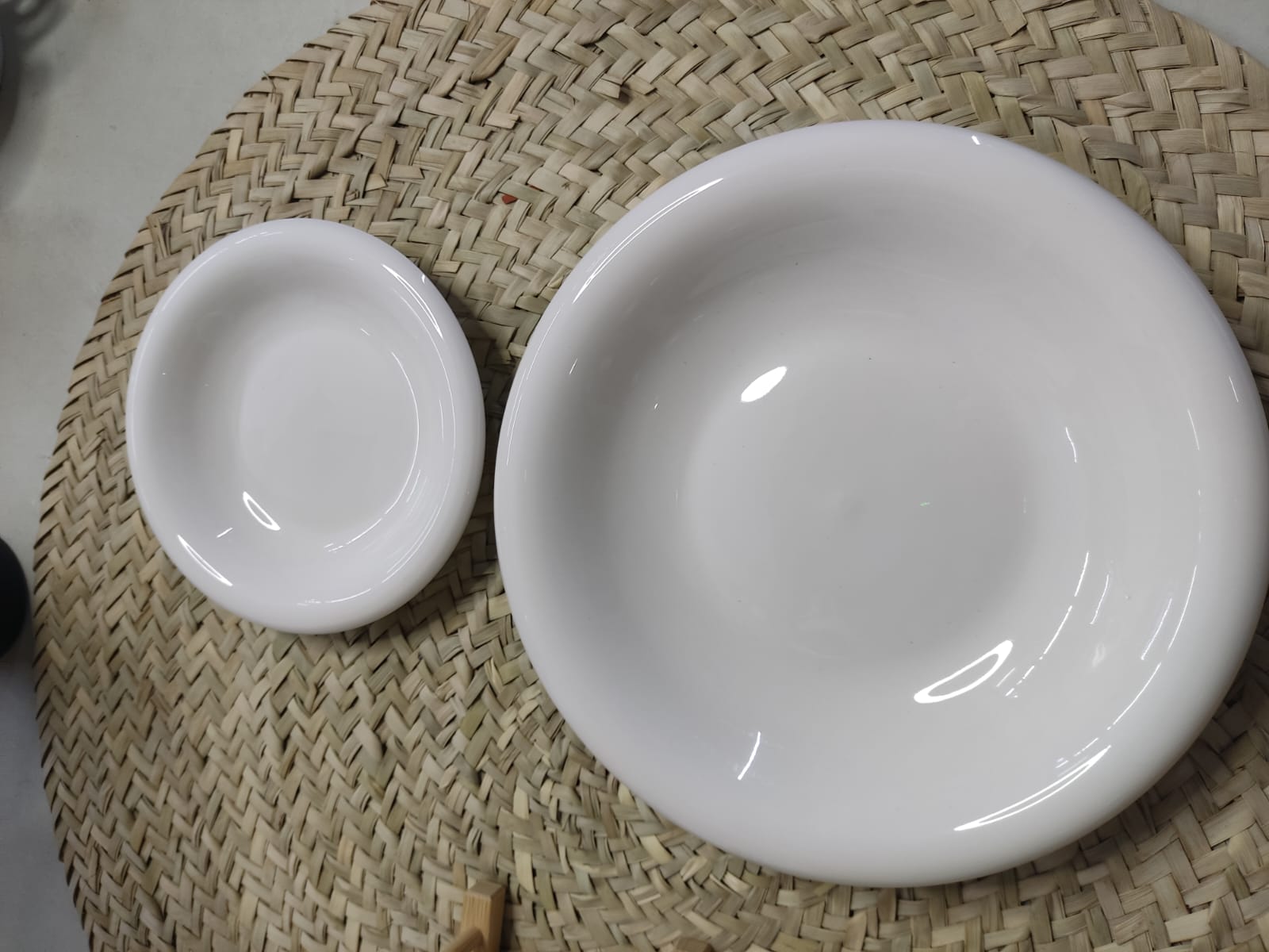 7pcs Luxury Rounded Porcelain Dining set - Diqqawi Plates