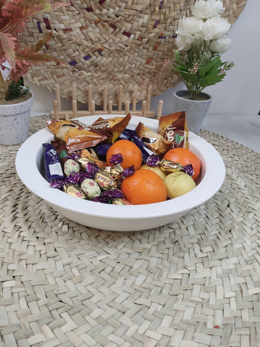 Extra Large Ceramic Dish Bowl 33cm - Diqqawi Plates