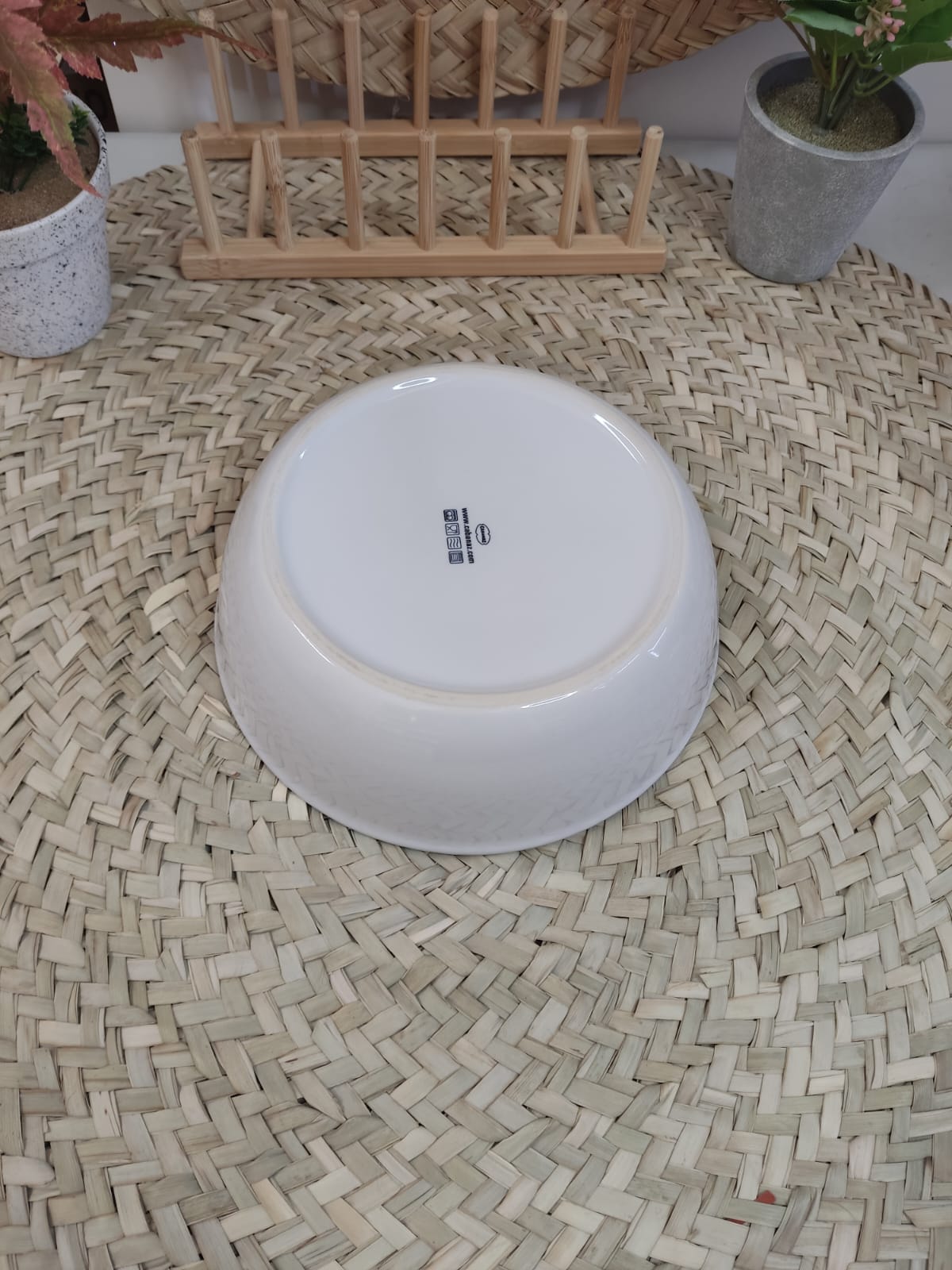 Large cermaic Serving Dish Bowl styl14 - Diqqawi Plates