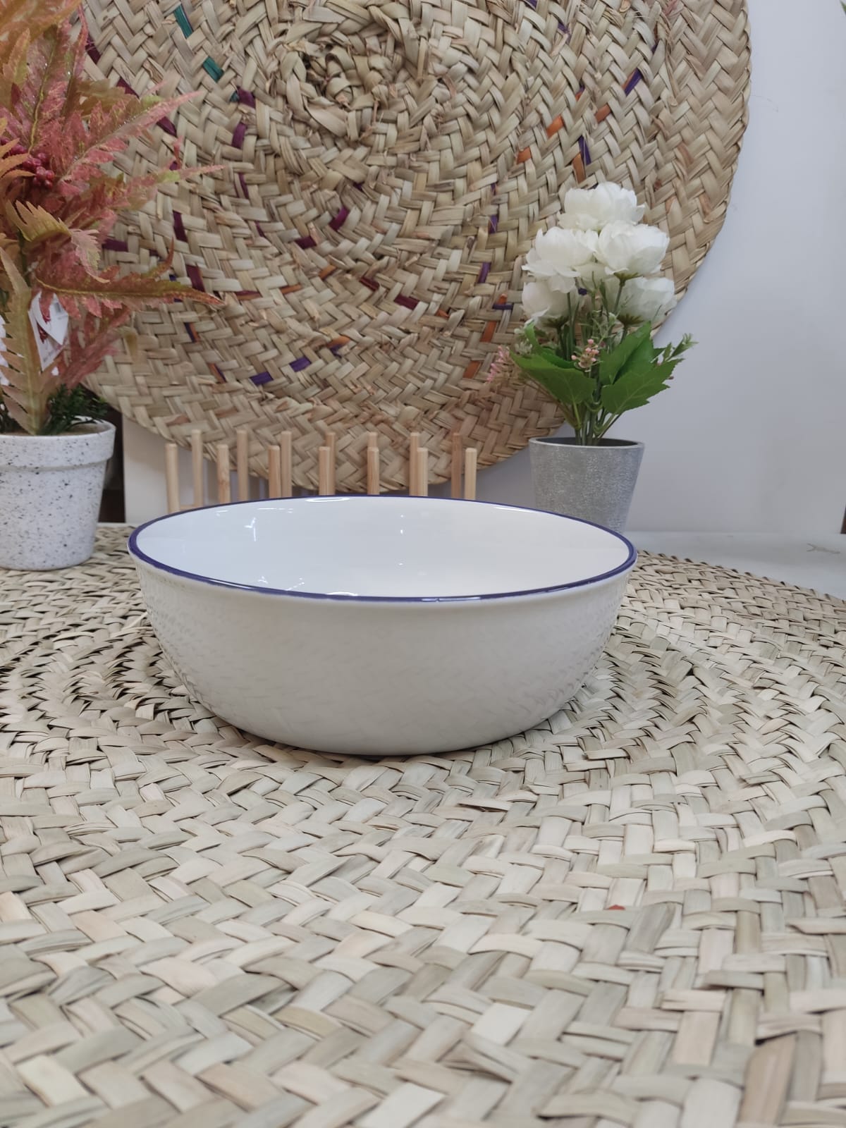 Large cermaic Serving Dish Bowl styl14 - Diqqawi Plates