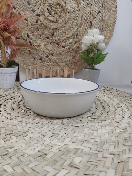 Large cermaic Serving Dish Bowl styl14 - Diqqawi Plates