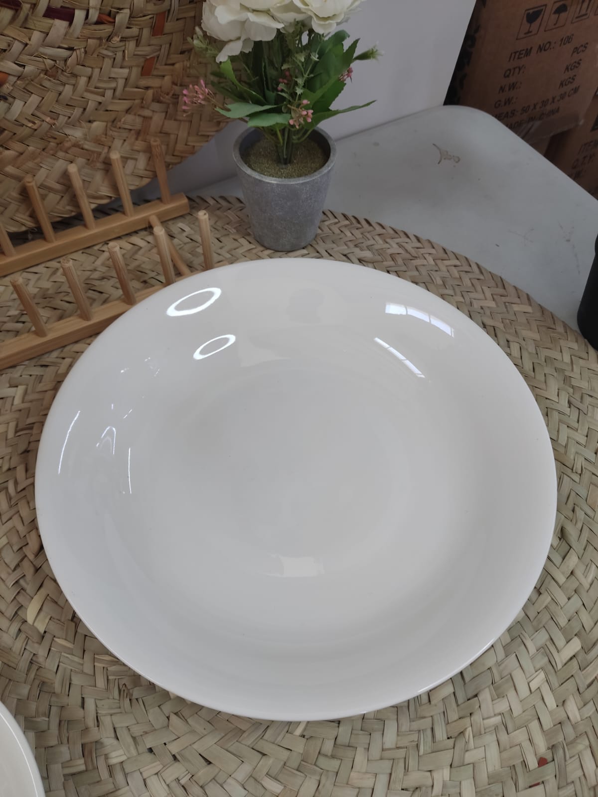 Large Ceramic Serving Dish Bowl Styl3 - Diqqawi Plates