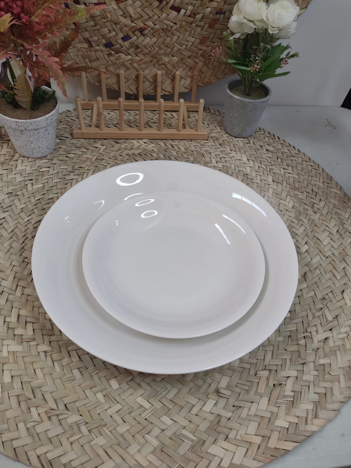 Large Ceramic Serving Dish Bowl Styl3 - Diqqawi Plates