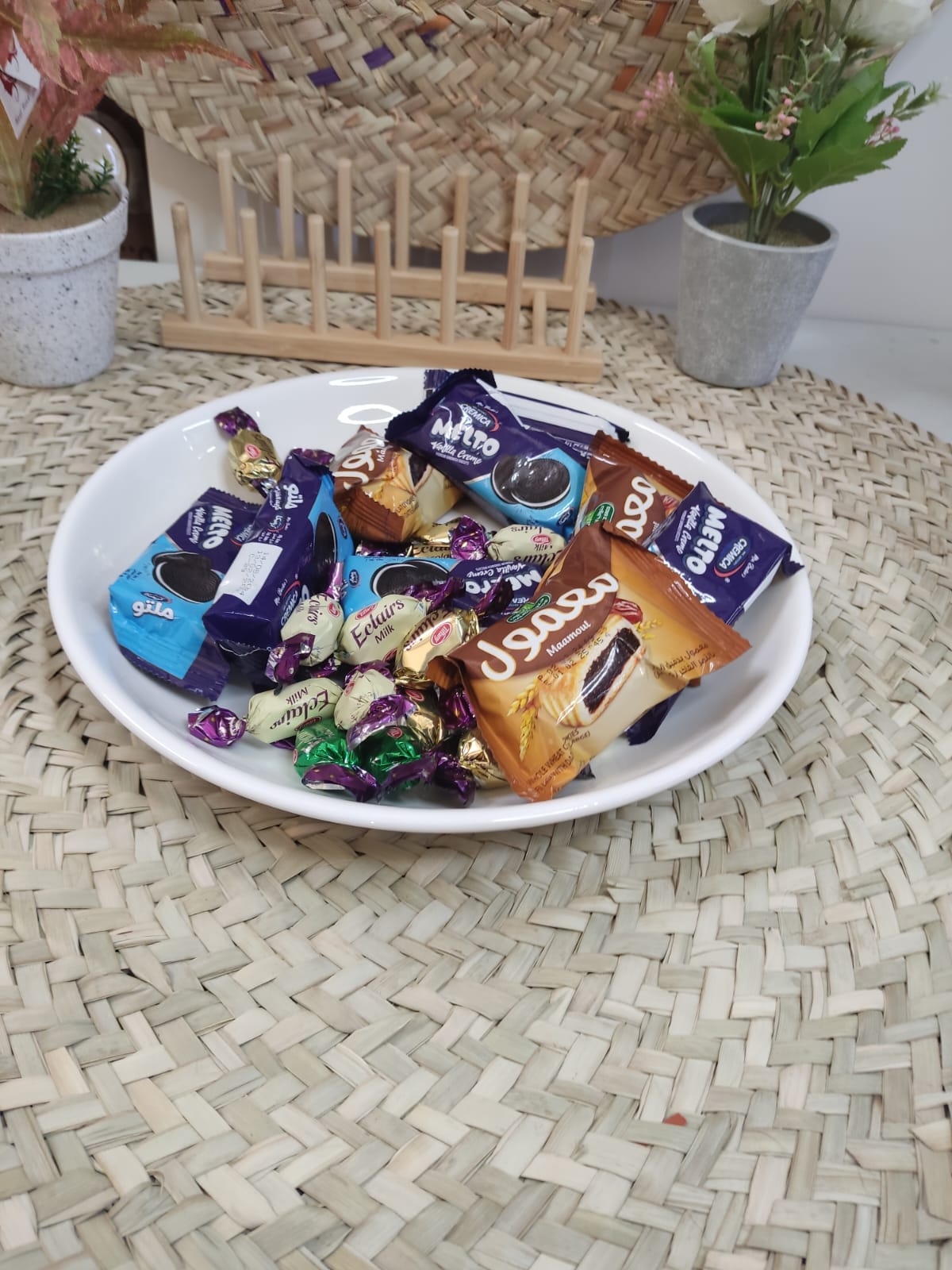 Large Ceramic Serving Dish Bowl Styl4 - Diqqawi Plates