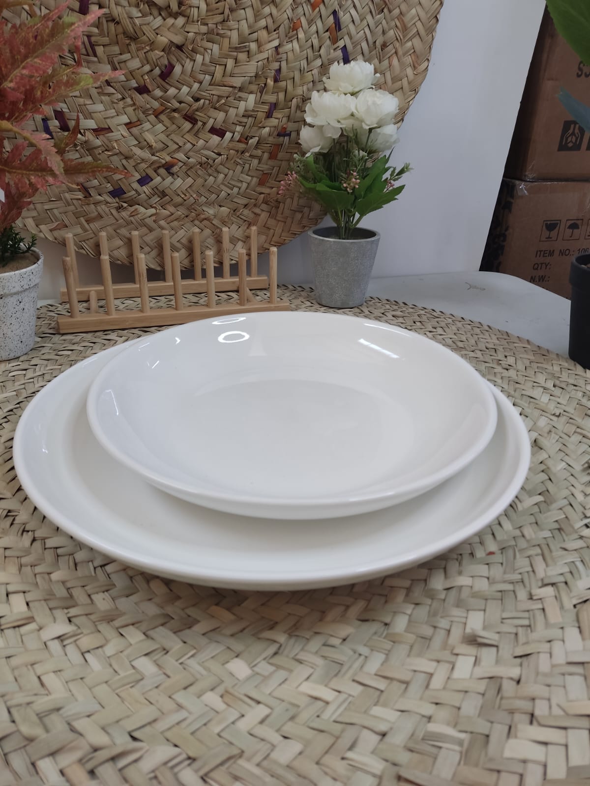 Large Ceramic Serving Dish Bowl Styl4 - Diqqawi Plates