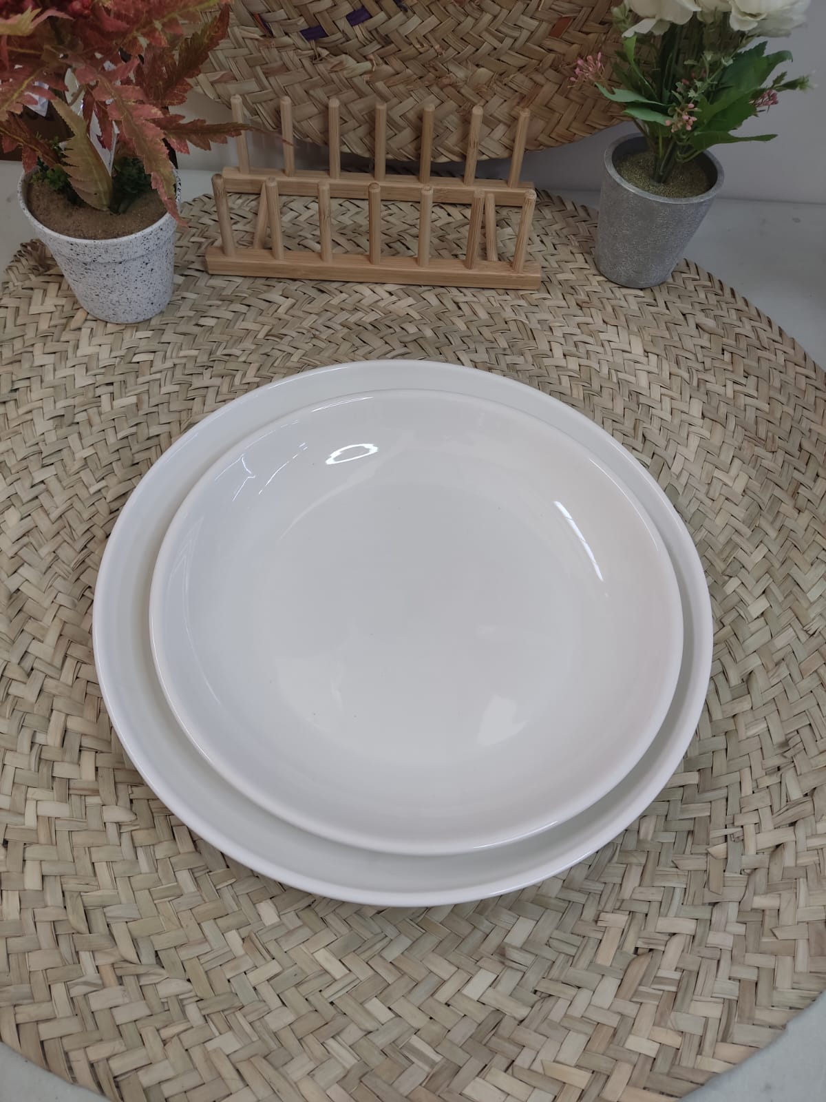 Large Ceramic Serving Dish Bowl Styl4 - Diqqawi Plates