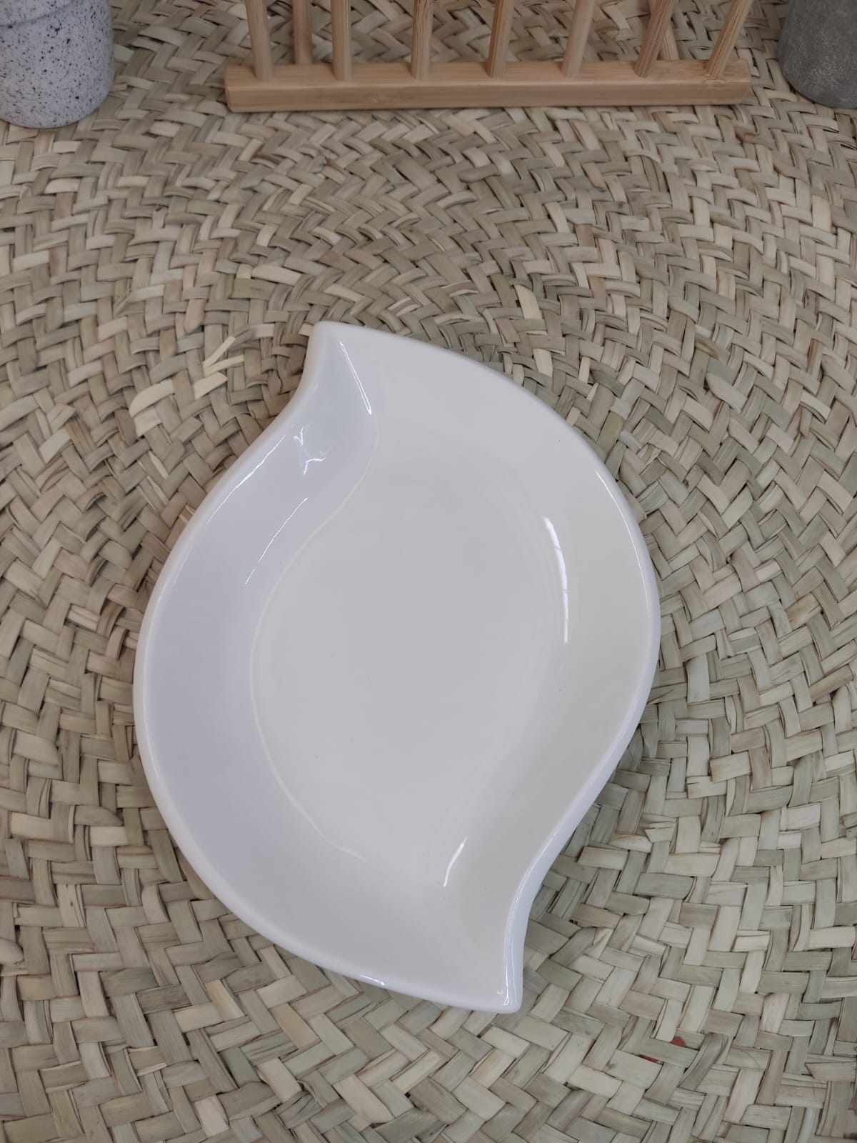 Luxury High-Quality Porcelain Oval Serving Plate styl5 - Diqqawi Plates