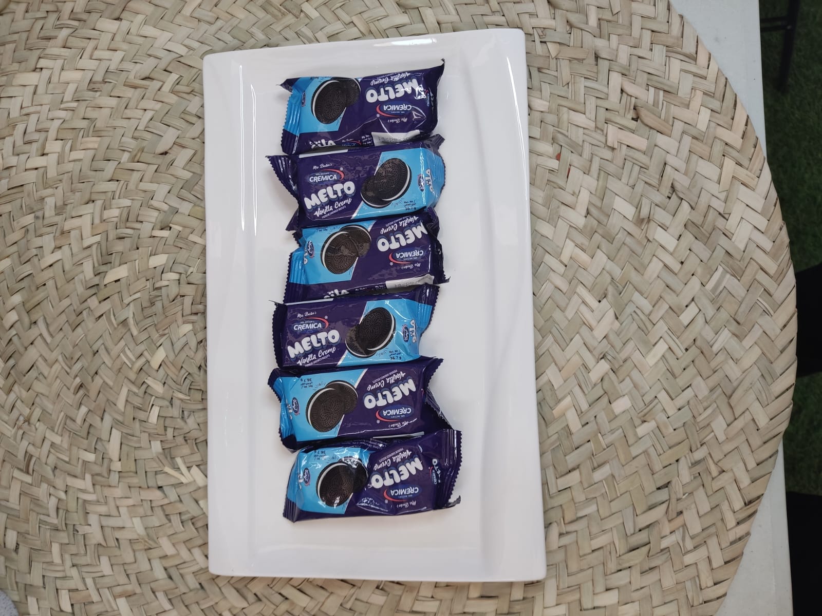 Luxury Large Rectangular Serving Porcelain Plate - Diqqawi Plates