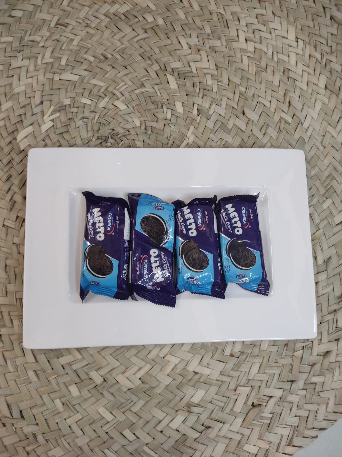 Luxury Large Rectangular Serving Porcelain Plate styl3 - Diqqawi Plates