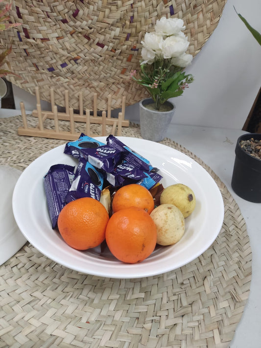 Generous Size cermaic Serving Dish Bowl 30x9.5cm - Diqqawi Plates