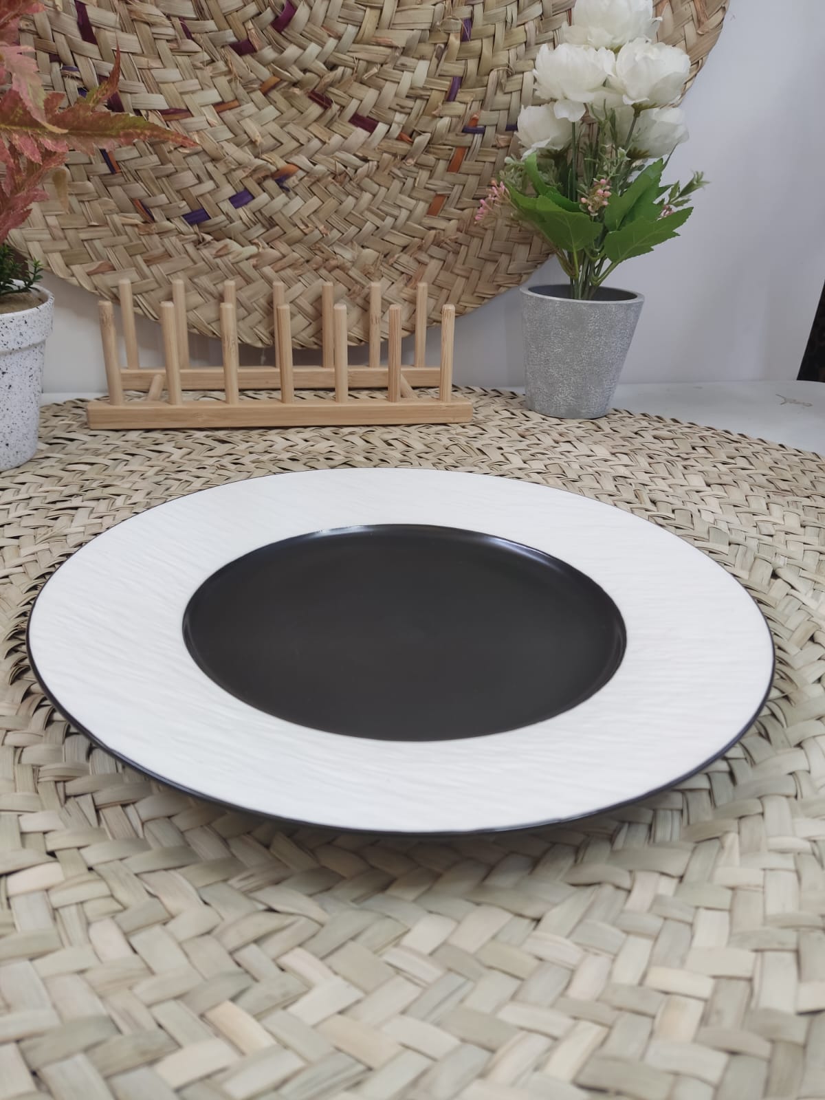 Large Ceramic Serving Dish Plate styl24 - Diqqawi Plates