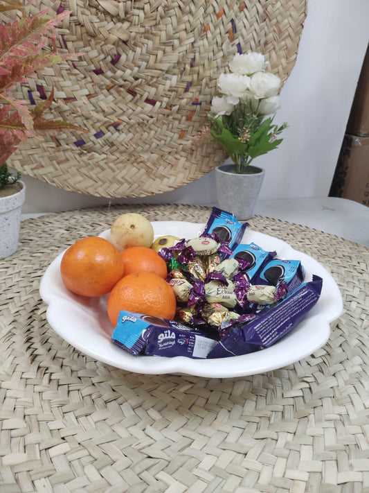 Spacious Ceramic Serving Dish Bowl styl1 - Diqqawi Plates