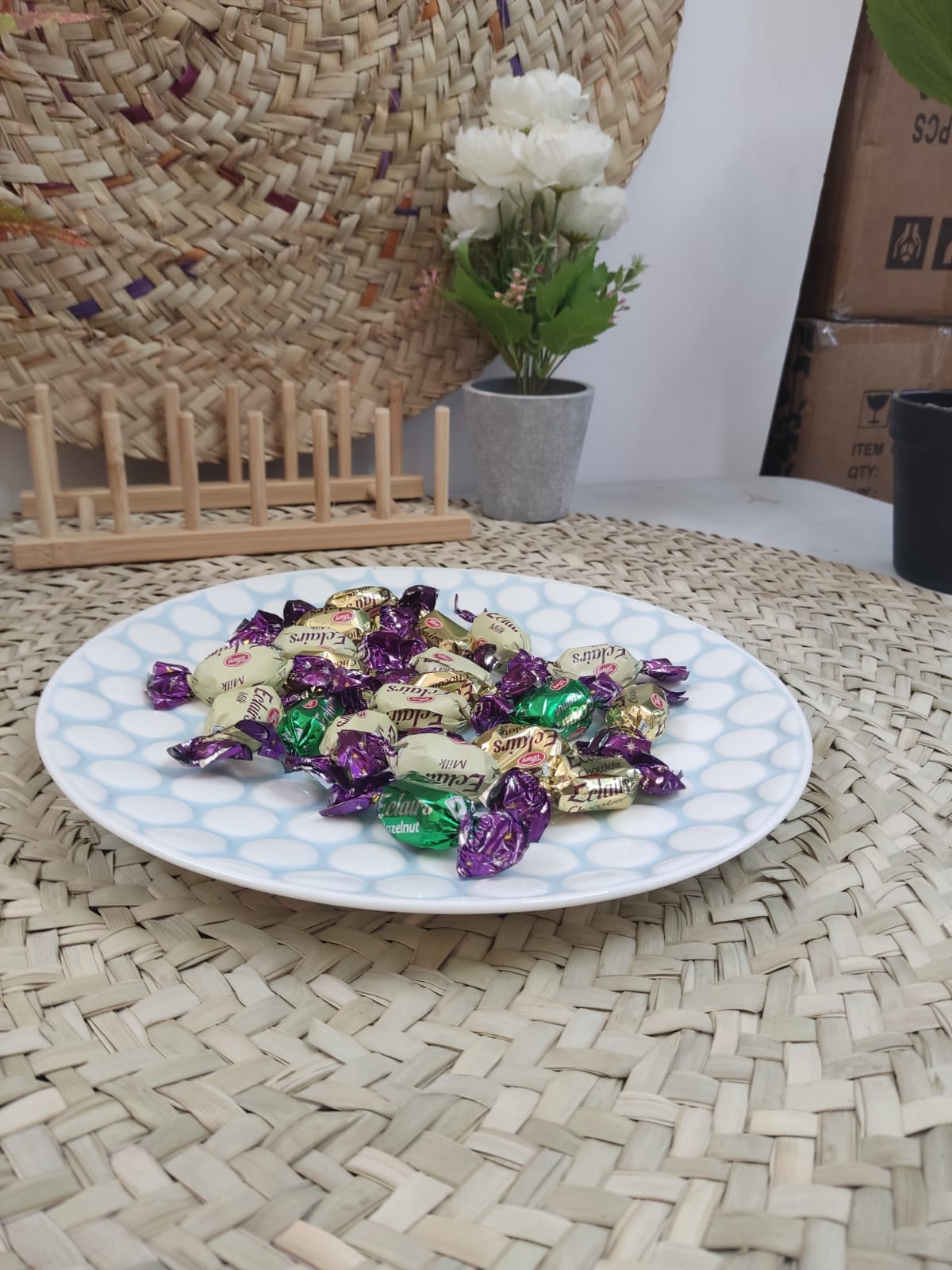 Large Ceramic Serving Dish Plate 28cm - Diqqawi Plates