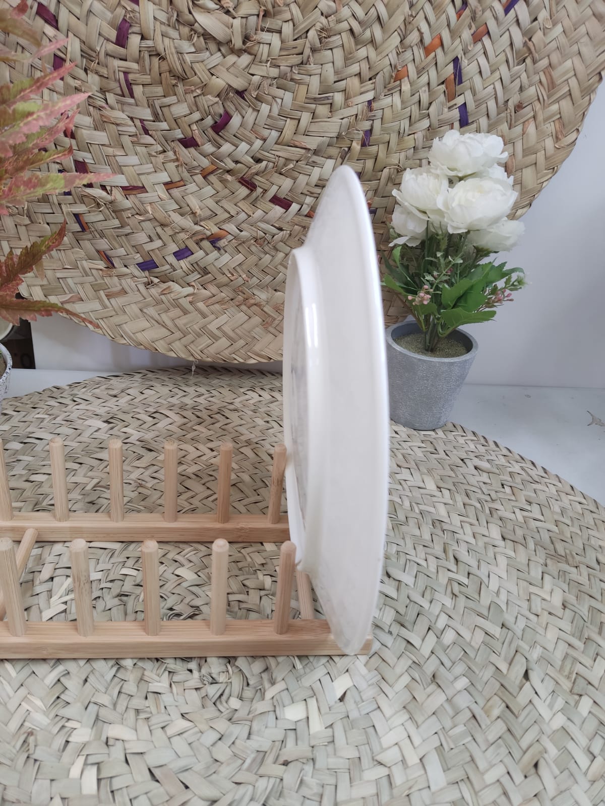 Large Ceramic Serving Dish Plate 28cm - Diqqawi Plates