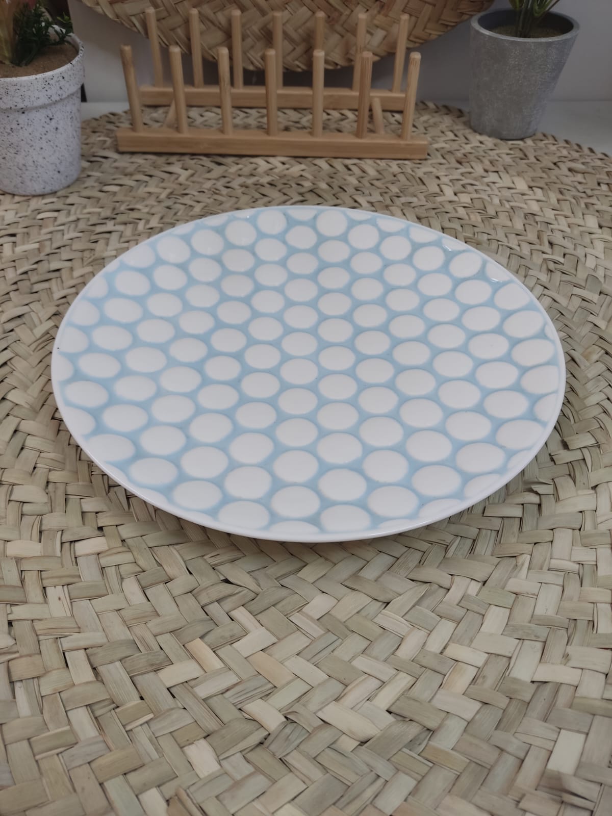 Large Ceramic Serving Dish Plate 28cm - Diqqawi Plates