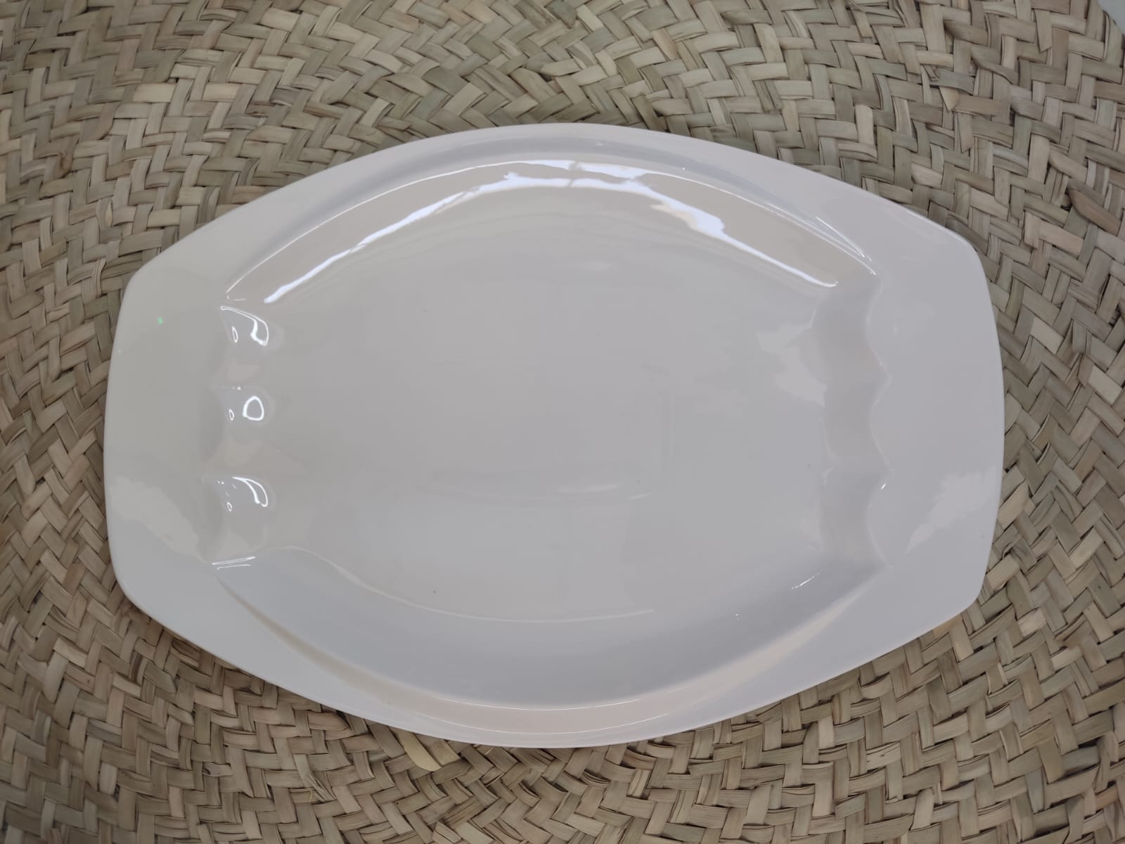 Luxury Large Porcelain Serving Tray 40cm - Diqqawi Plates