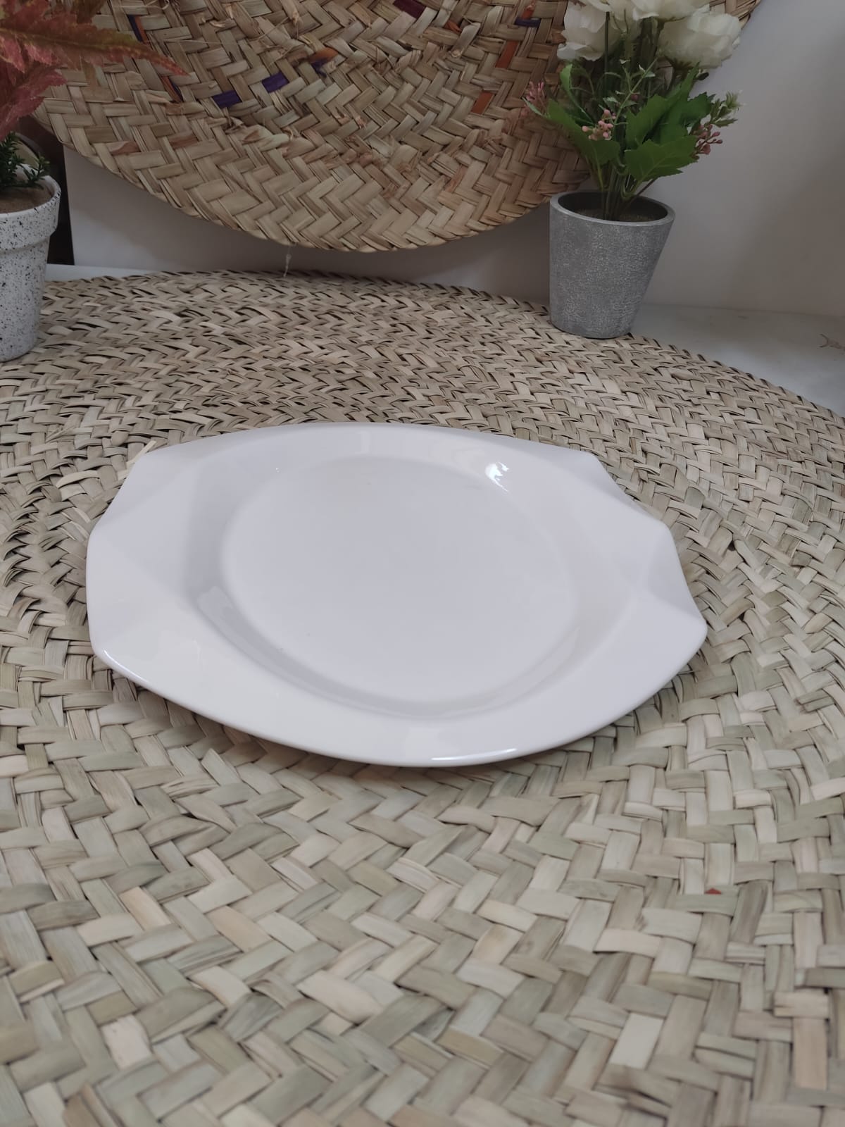 Luxury Medium Porcelain Serving Tray 26 cm - Diqqawi Plates