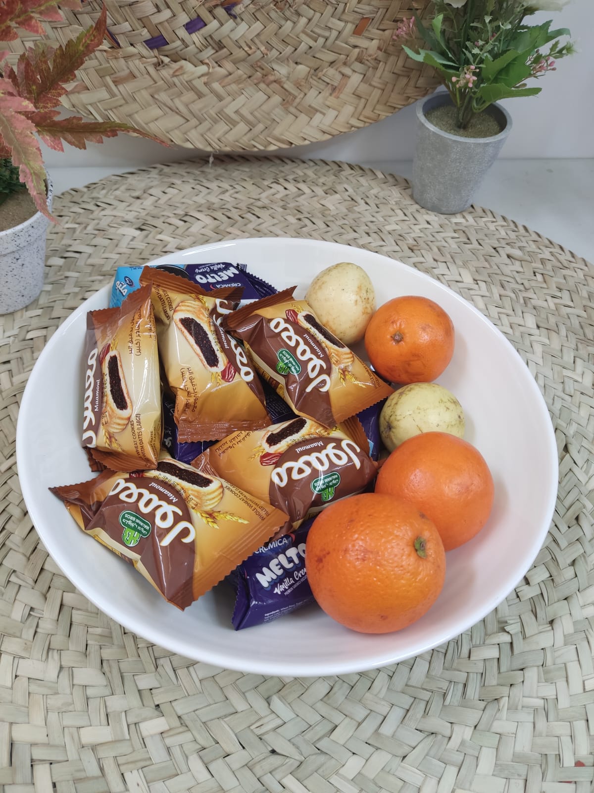 Spacious Ceramic Serving Dish Bowl styl5 - Diqqawi Plates