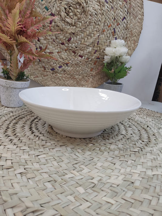 Spacious Ceramic Serving Dish Bowl styl5 - Diqqawi Plates
