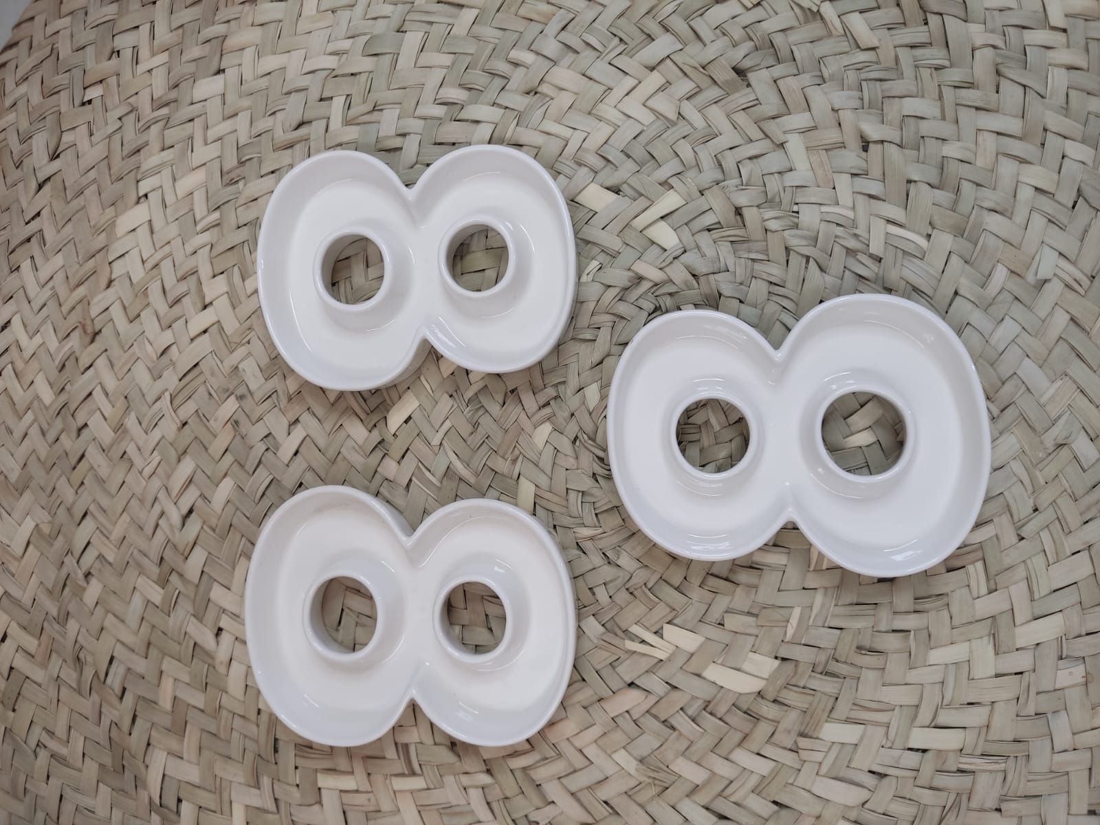 Porcelain Number 8 stylish Plate - Diqqawi Plates