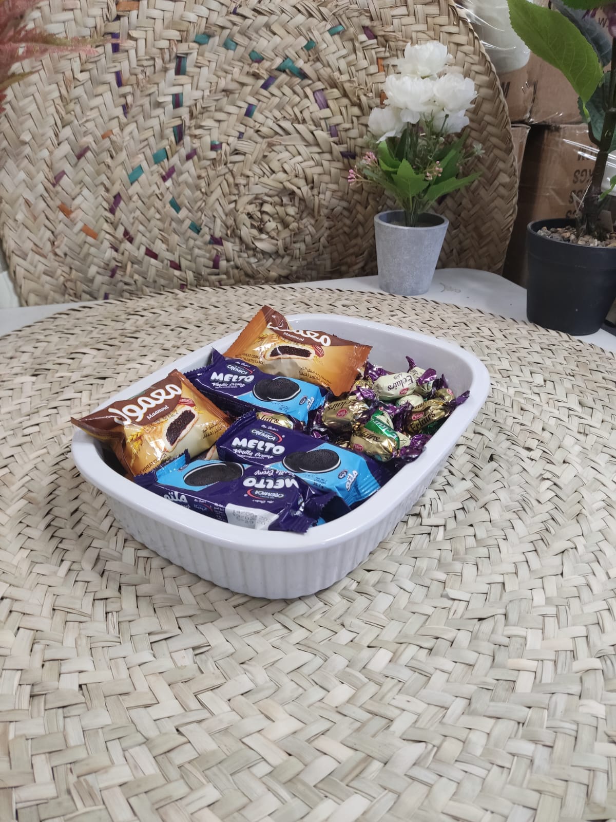 Rectangular Large Dish Bowl 28x20cm - Diqqawi Plates