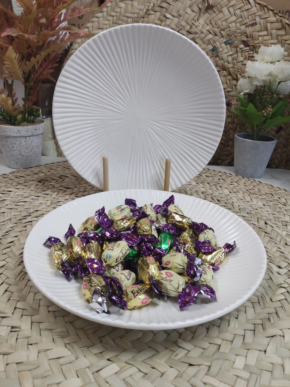 Luxury large Serving & dinning plate 26cm - Diqqawi Plates