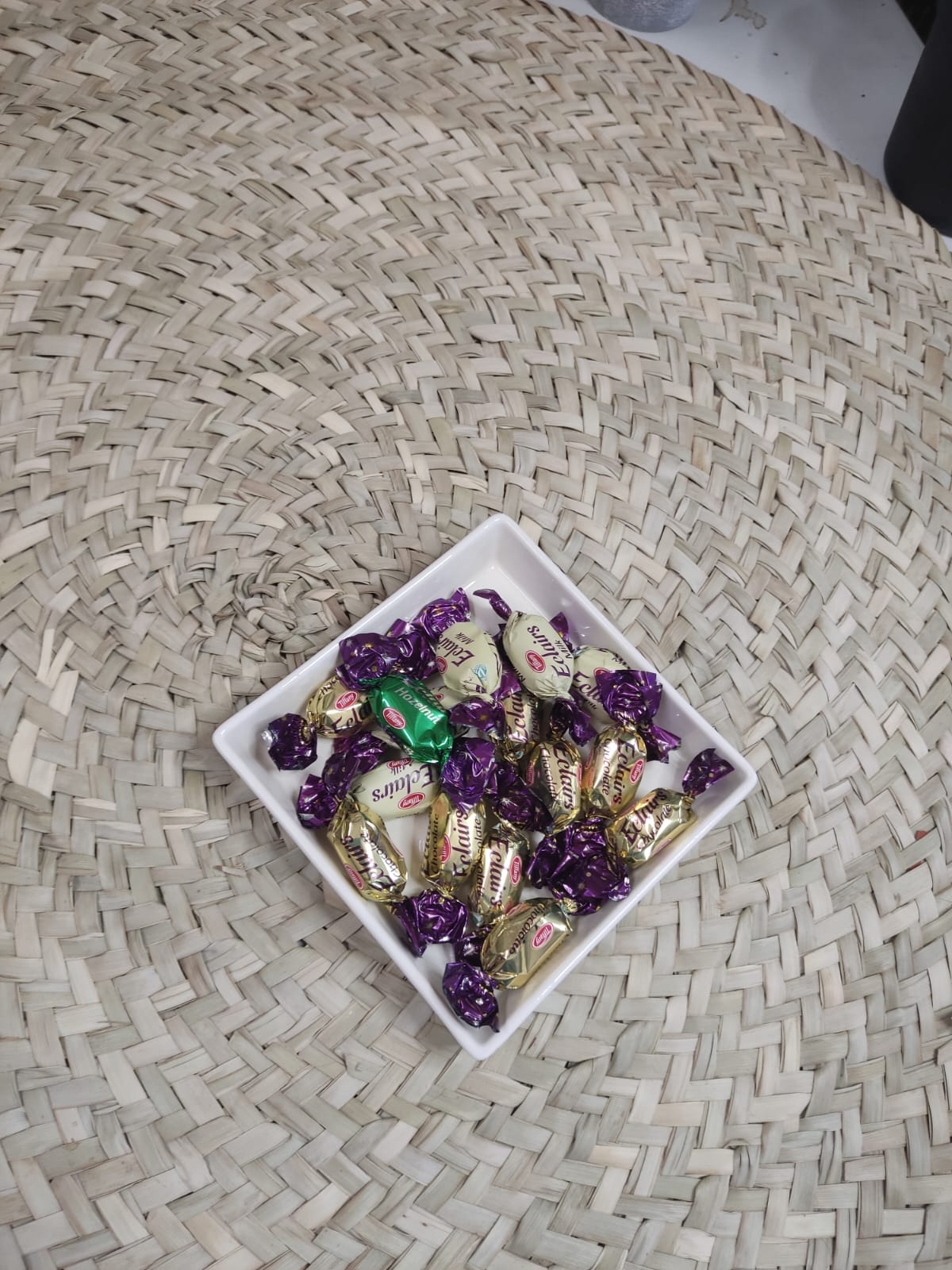 Small Square Porcelain Serving Plate - Diqqawi Plates