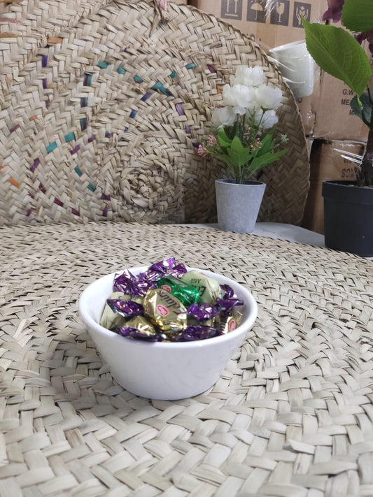 Small Porcelain Bowlfor Soup & Salad 12x5cm - Diqqawi Plates