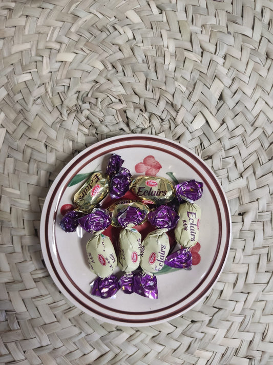 small printed porcelain dessert plate 15 cm - Diqqawi Plates