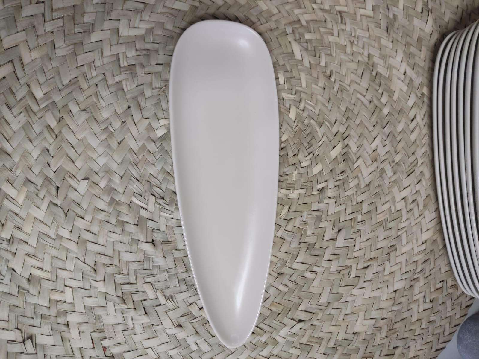 High-Quality Large Porcelain Oval Serving Plate styl8 - Diqqawi Plates