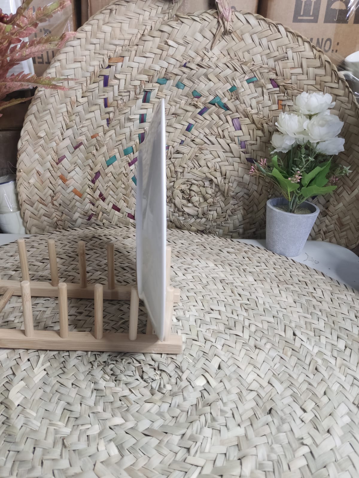 Luxury Large white Porcelain dinning plate 10.5inch - Diqqawi Plates