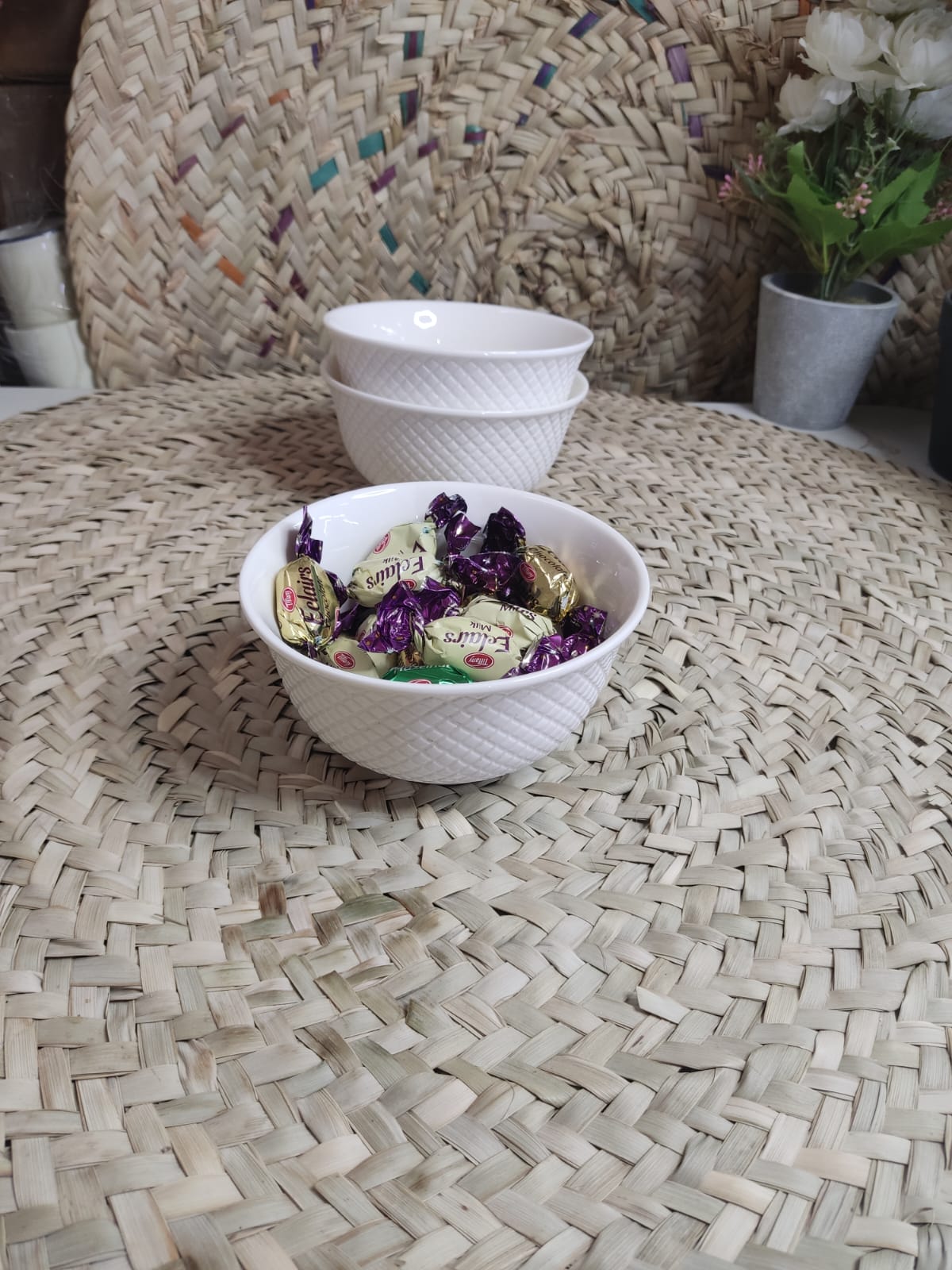 Medium Luxury Porcelain Bowl for Soup styl17 - Diqqawi Plates
