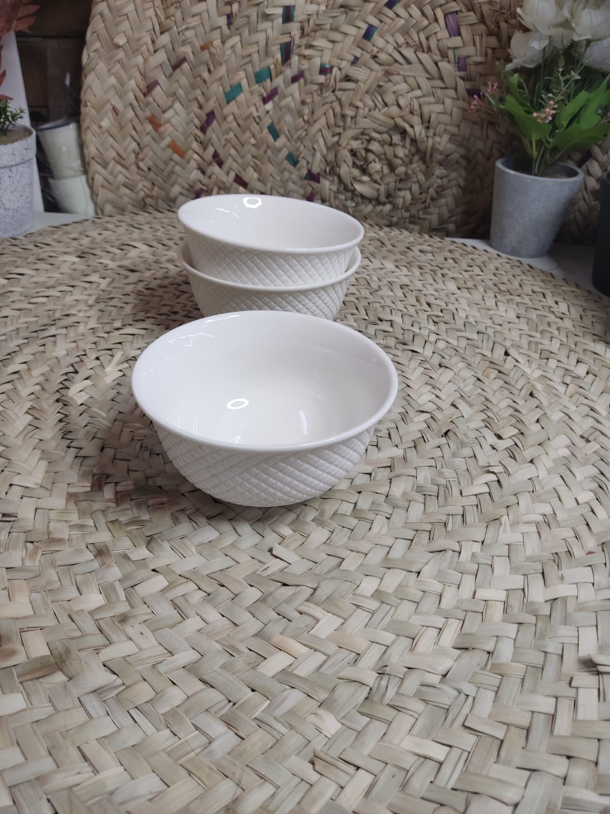 Medium Luxury Porcelain Bowl for Soup styl17 - Diqqawi Plates