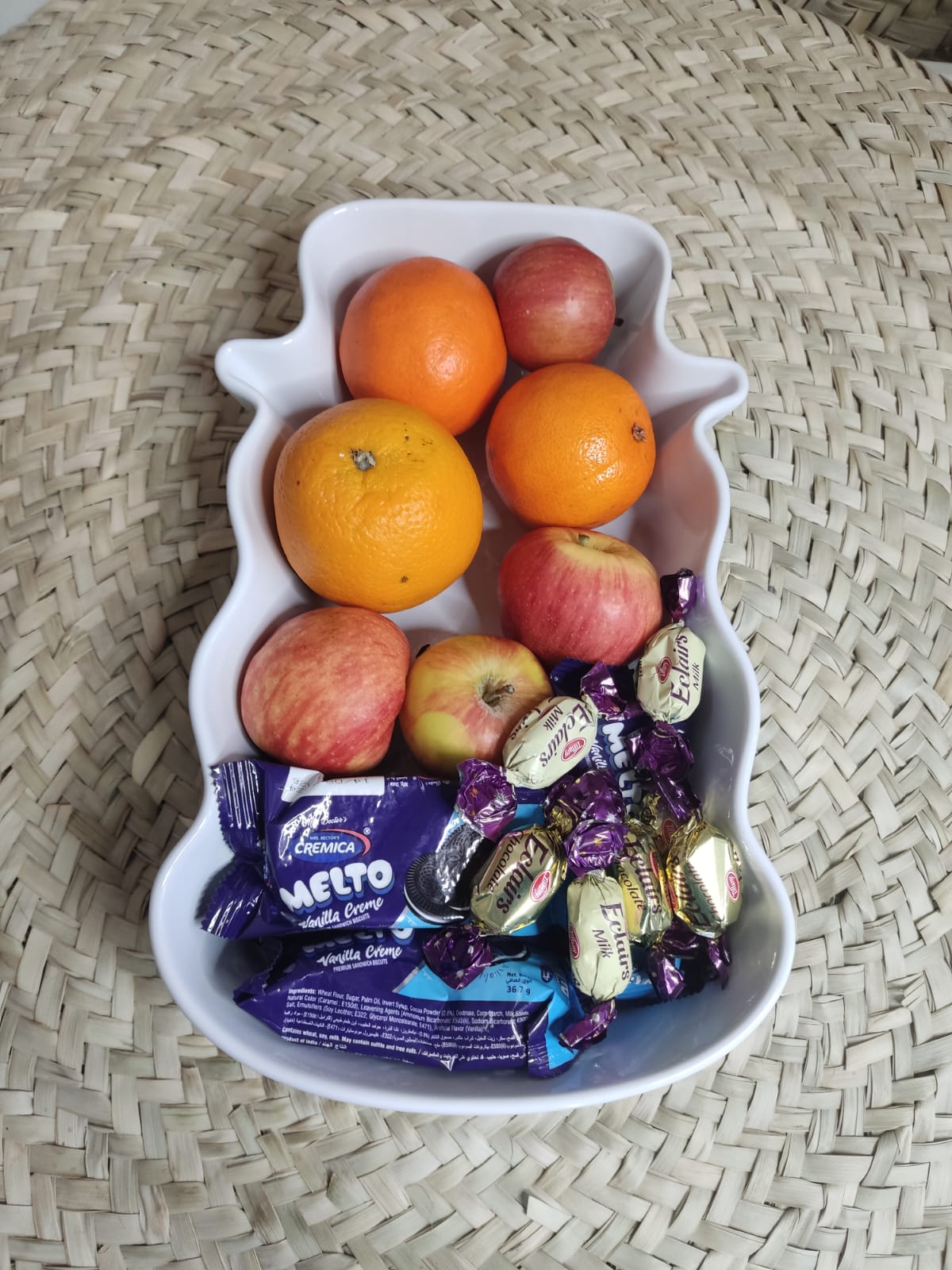 Stylish Large Snowman-Shaped Dish Bowl - Diqqawi Plates