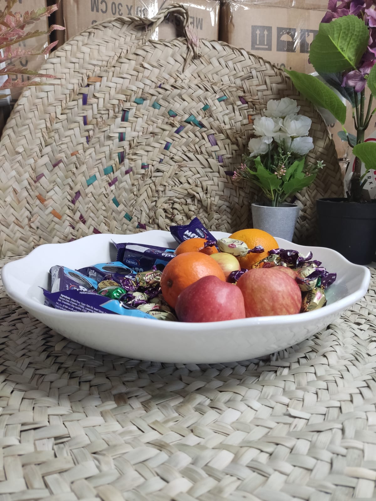 Gorgeous Large Serving Bowl 35 cm - Diqqawi Plates