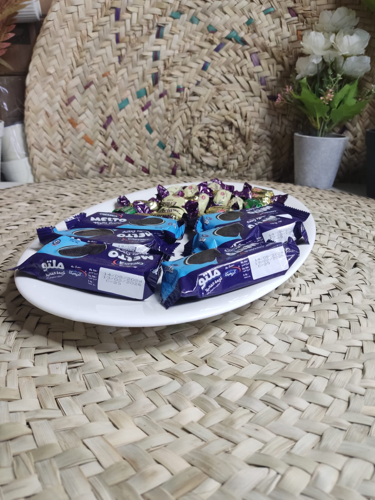 Extra Large Oval Dish plate styl3 - Diqqawi Plates