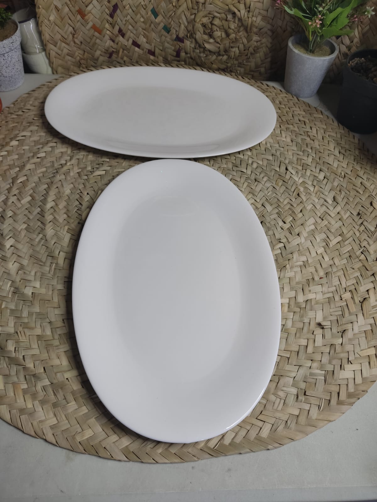 Extra Large Oval Dish plate styl3 - Diqqawi Plates