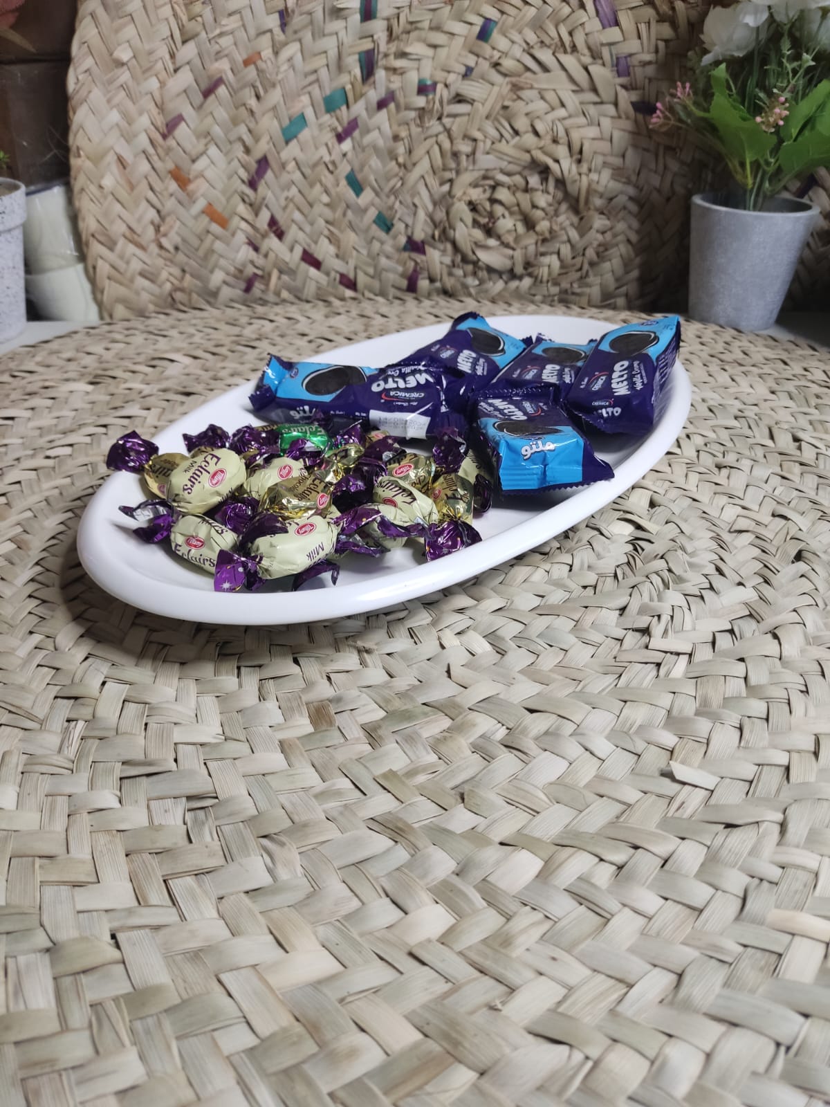 Extra Large Oval Dish plate styl26 - Diqqawi Plates