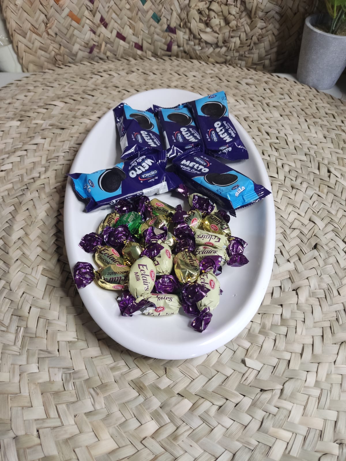 Extra Large Oval Dish plate styl26 - Diqqawi Plates