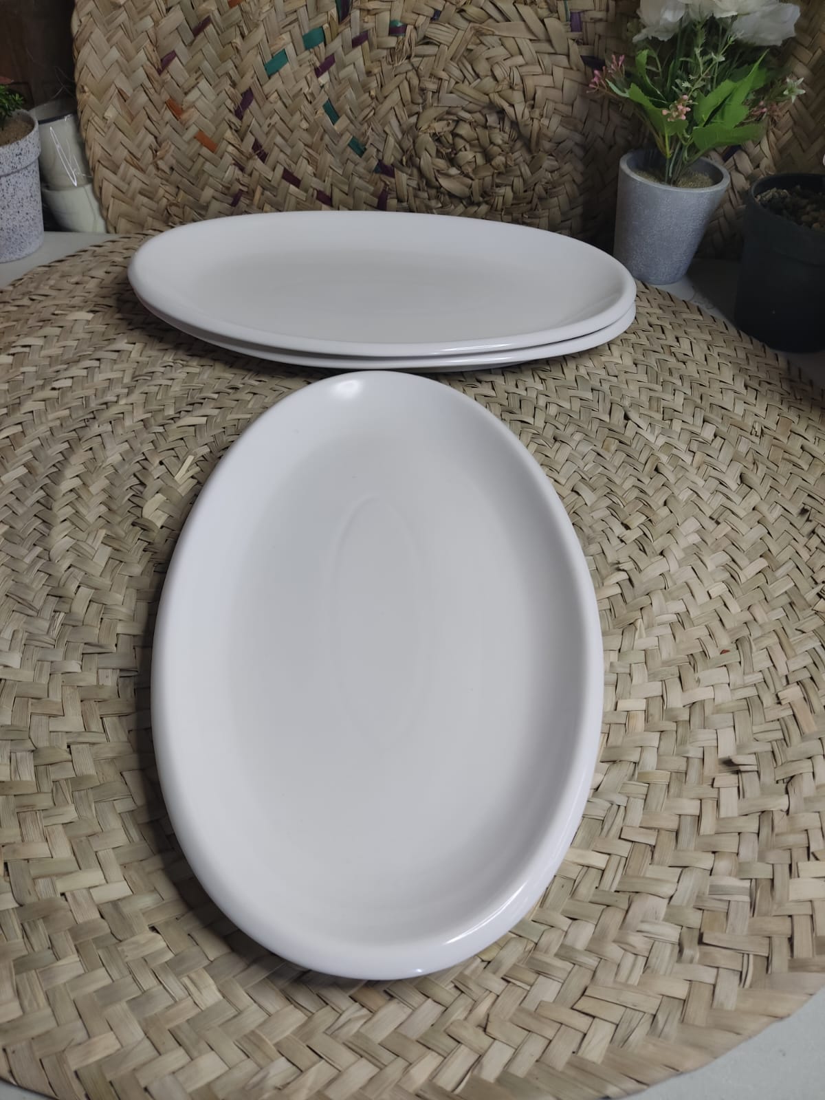 Extra Large Oval Dish plate styl26 - Diqqawi Plates