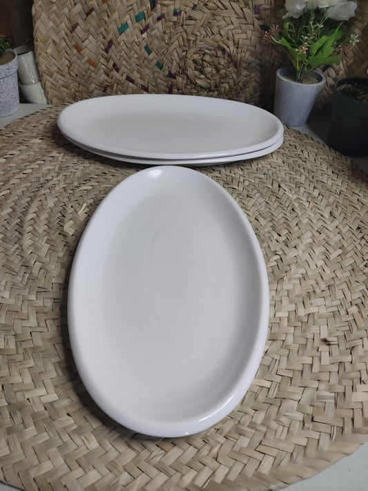 Extra Large Oval Dish plate styl26 - Diqqawi Plates