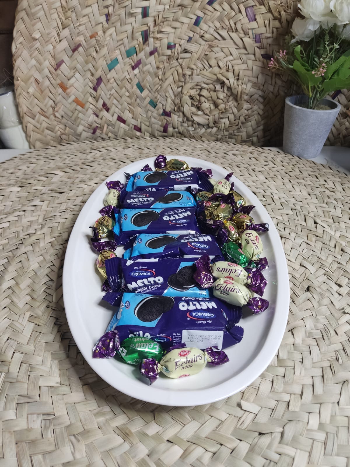 Extra Large Oval Dish plate styl27 - Diqqawi Plates