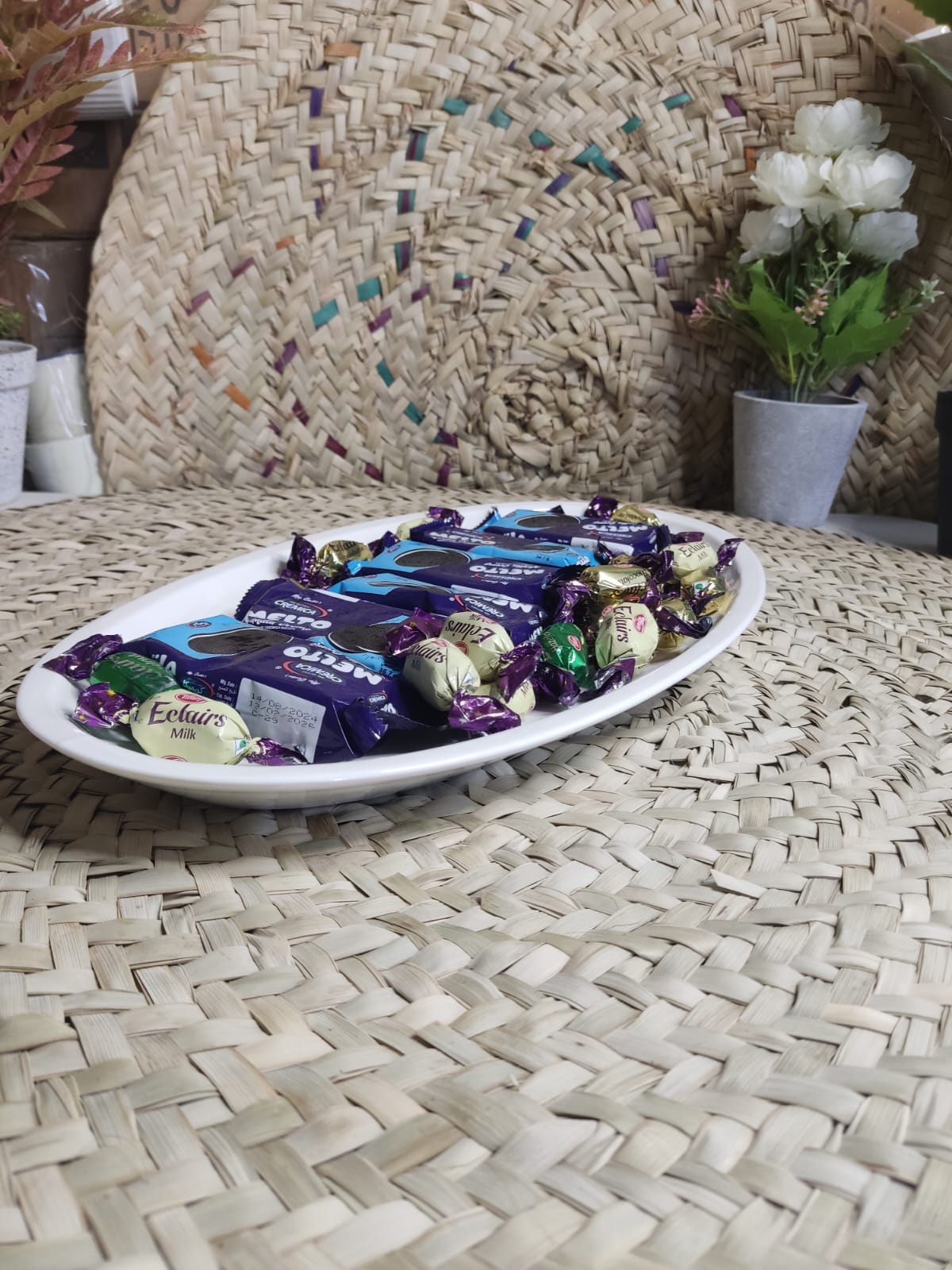 Extra Large Oval Dish plate styl27 - Diqqawi Plates