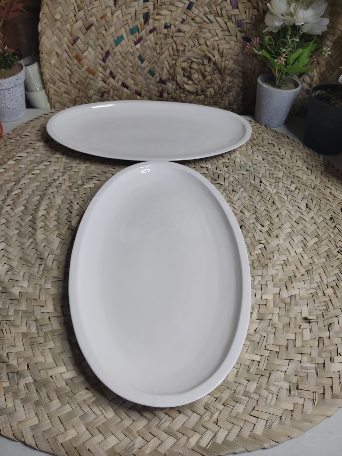 Extra Large Oval Dish plate styl27 - Diqqawi Plates