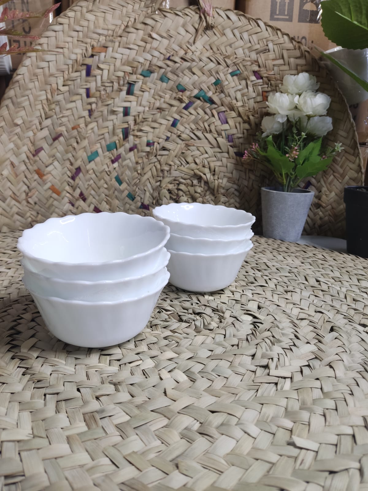 26 pcs Opal Dinner set styl4 - Diqqawi Plates